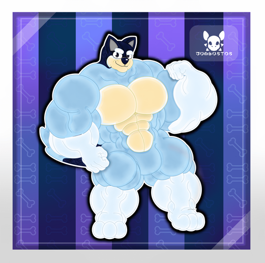 New draw. Bandit Heeler © Bluey